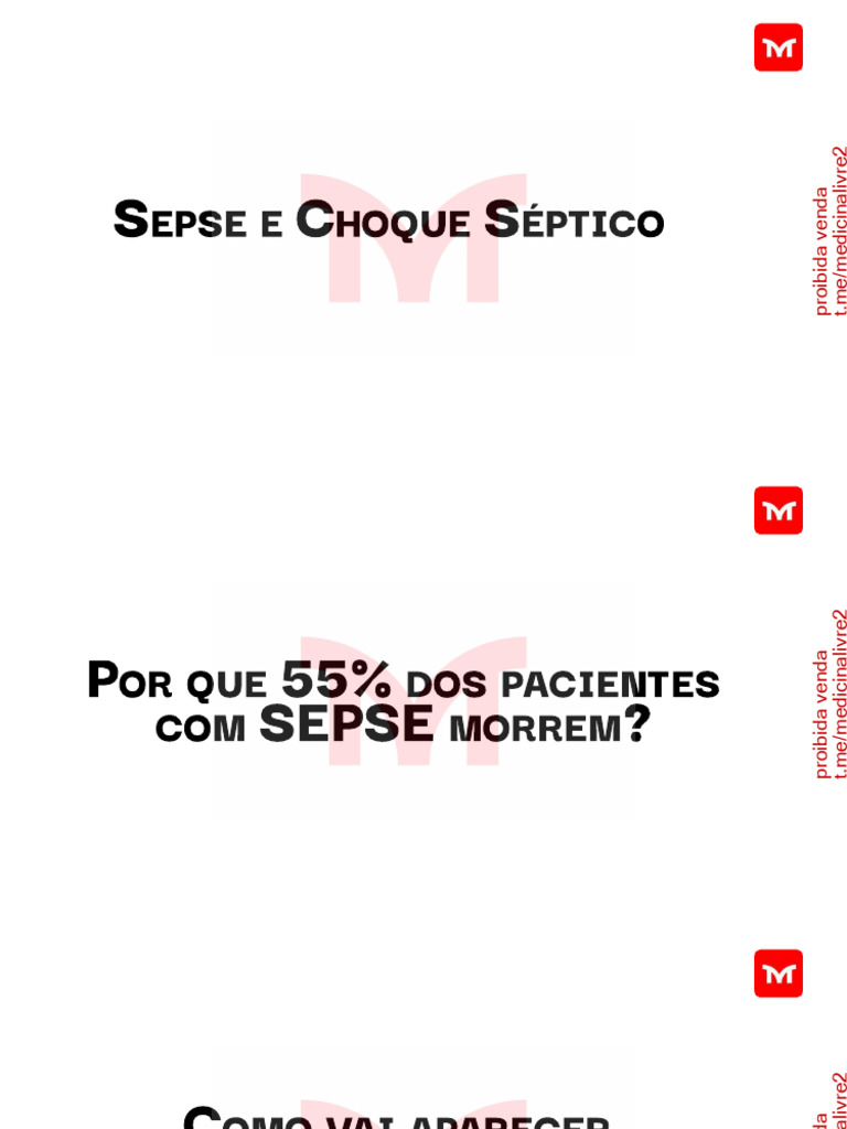 Entendendo Sepse e Choque Séptico | PDF