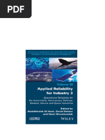 Applied Reliability for Industry 3 1st Edition David Delaux Editor Abdelkhalak El Hami Editor Henri Grzeskowiak Editor pdf download