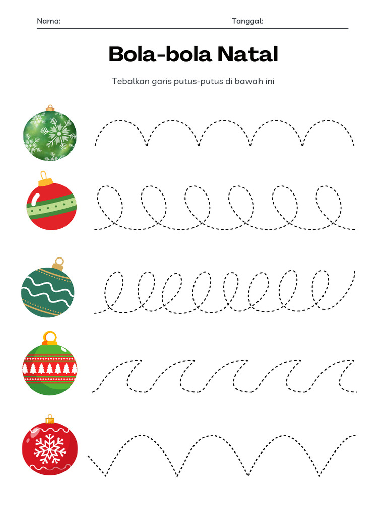 Aktivitas Natal untuk Anak TK | PDF