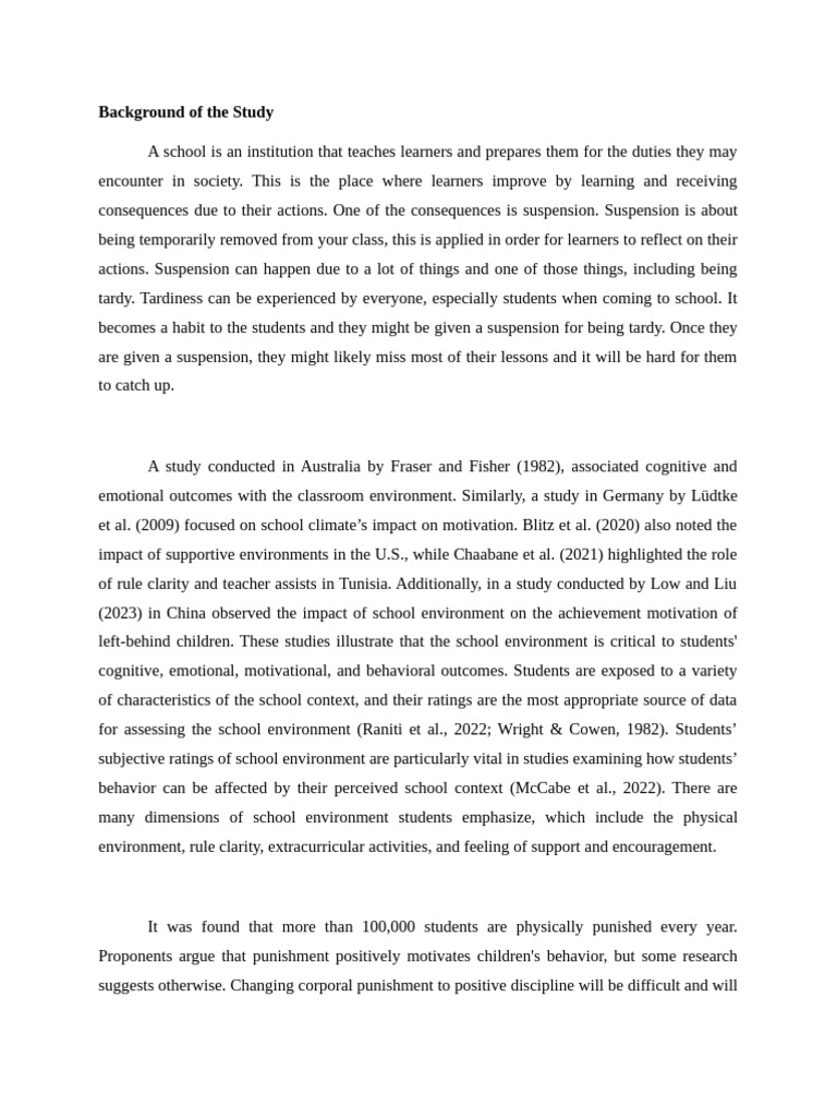 BOS&RRL REVISED With Biblio | PDF | Disciplines | Reinforcement