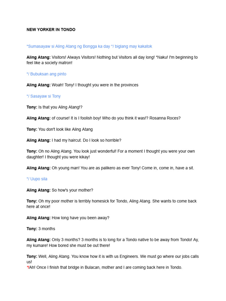 A New Yorker in Tondo Script | PDF