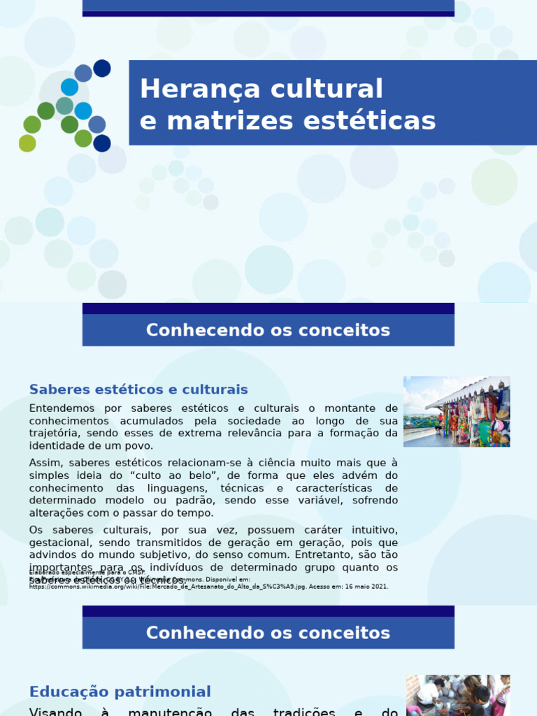 Matrizes Estéticas e Culturais no Brasil | PDF | Herança cultural | Brasil