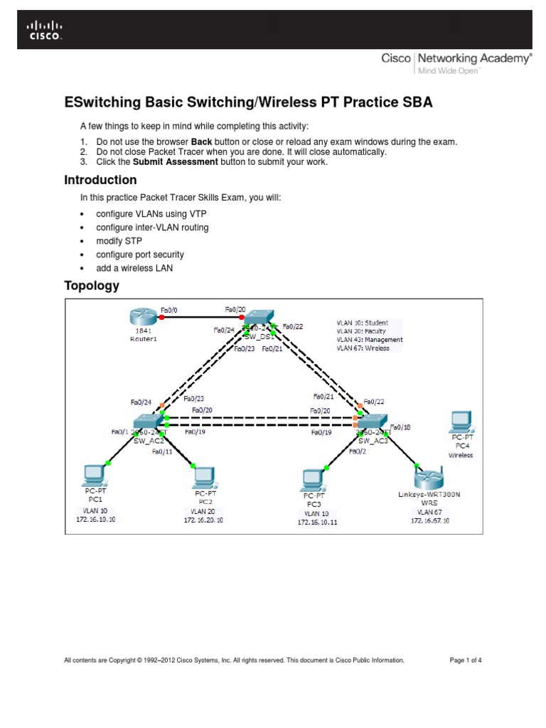 ESwitching Basic Switching Wireless | PDF | Wireless Lan | Ip Address