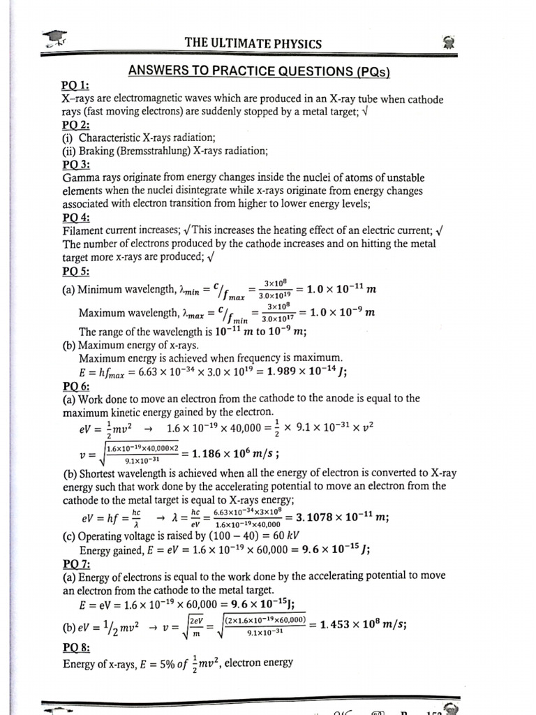 X Ray Answers Ultimate | PDF