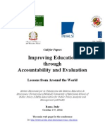 Improving Education Through Accountability and Evaluation: Lessons From Around The World