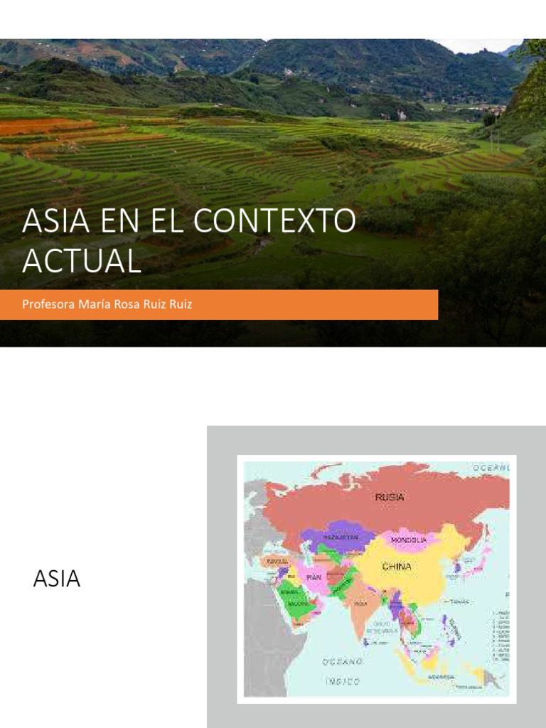 Asia: Demografía y Poder Global Actual | PDF | Asia | Cerca del este