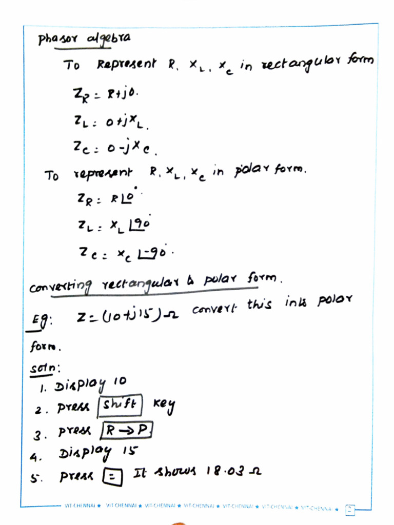 Polar Rectangular Conversion Pdf