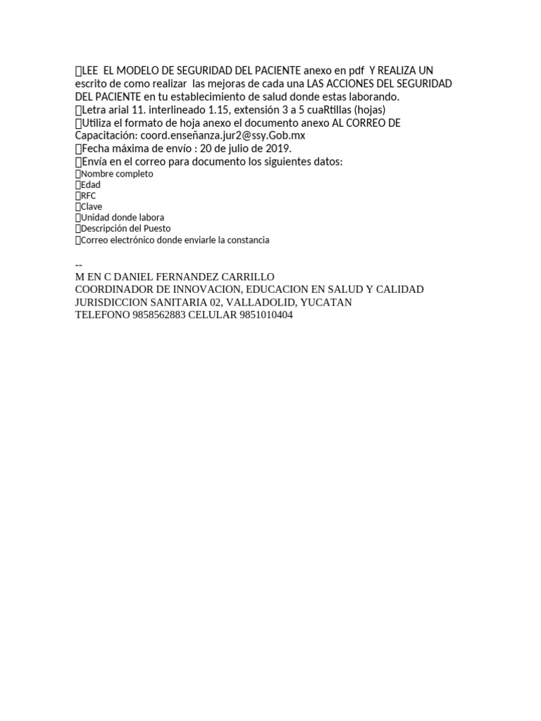 Formato para El Escrito de AESP Cómo Se Debe Realizar | PDF