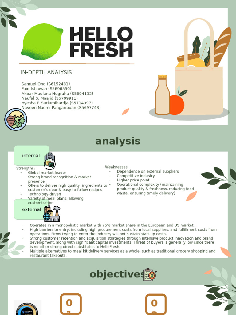 D HelloFresh20Presentation2020 | PDF | Economies | Marketing