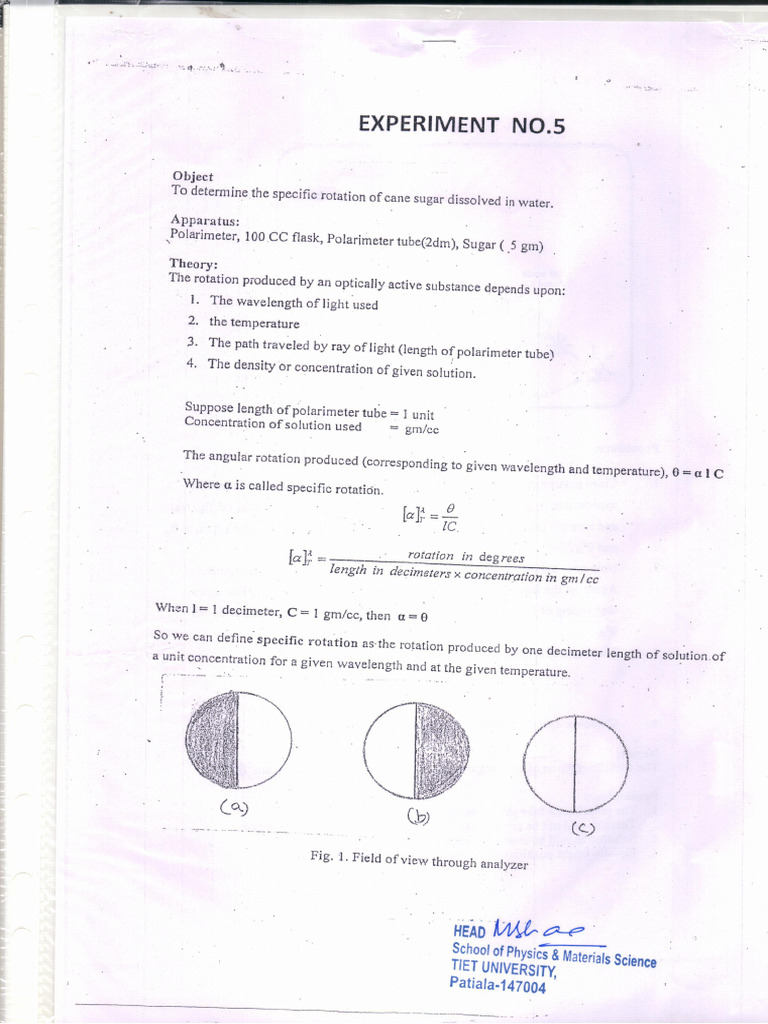 Exp 5 - Page 1 | PDF