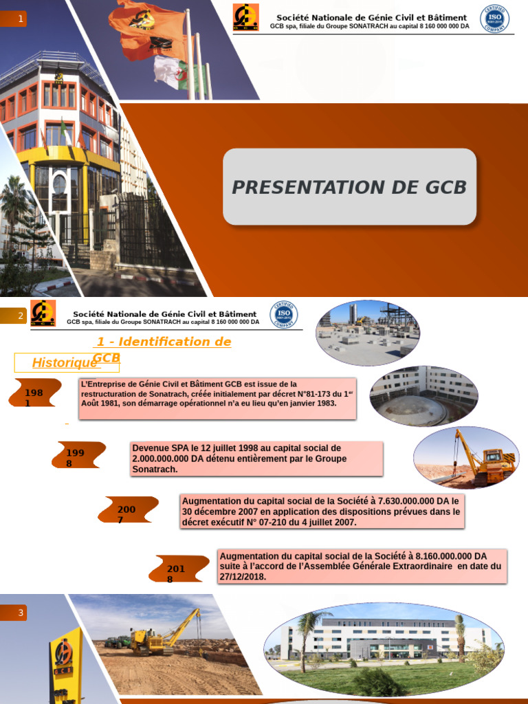 Presentation de GCB - 17-03-19 | PDF | Système de management de la ...