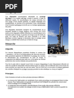 Diagraphie : Méthodes et Évaluation des Réservoirs | PDF | Capteur | Forage