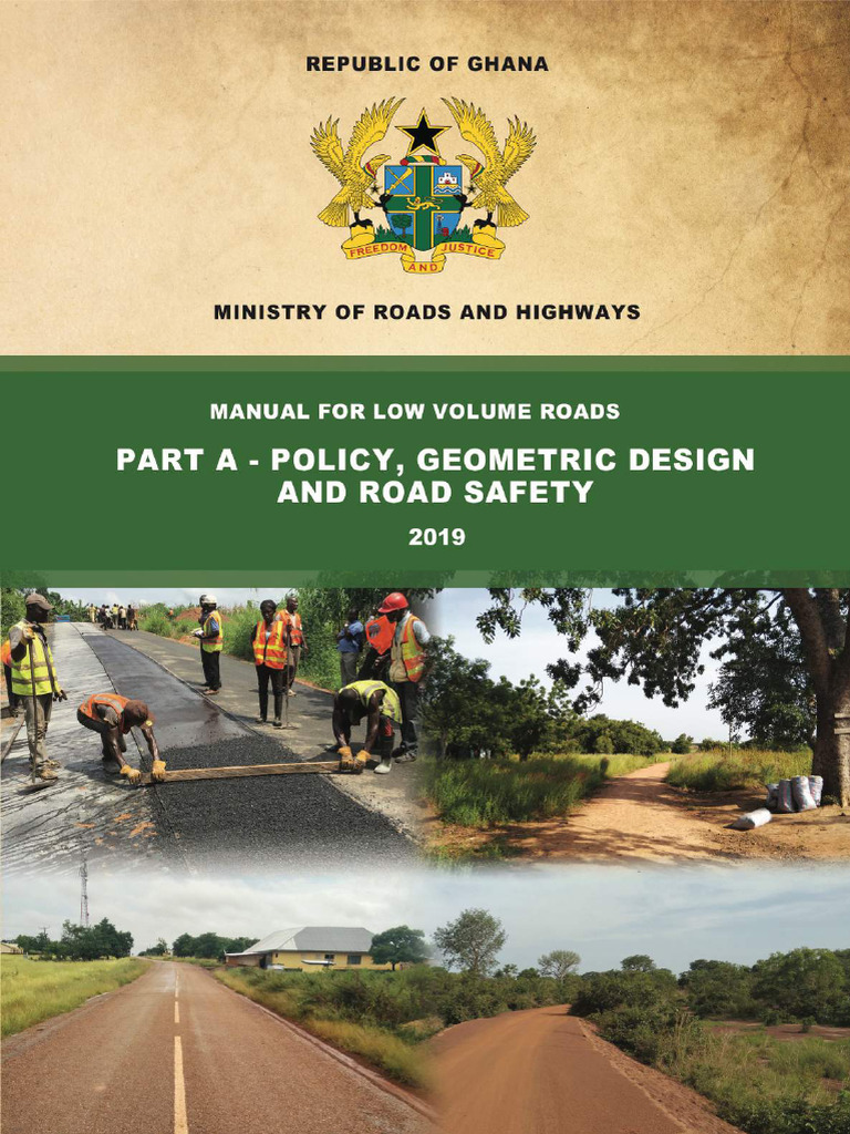 Ghana Low Volume Roads Design Manual | PDF | Road | Department For ...