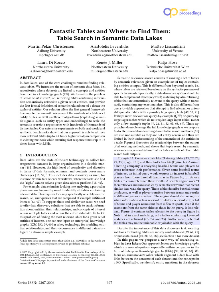 Fantastic Tables | PDF | Conceptual Model | Information Retrieval