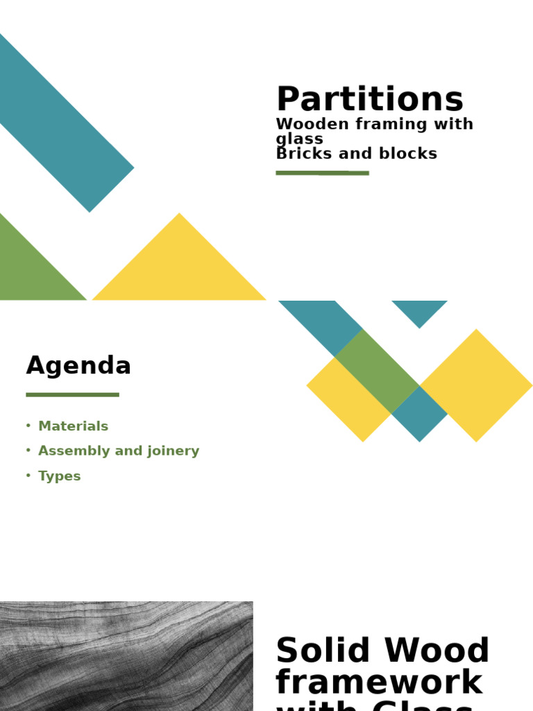 Half Partition | PDF | Glasses | Wood