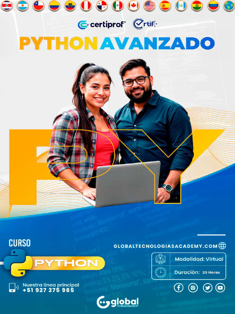 Curso Avanzado de Python y Certificación | PDF | Desarrollo web ...