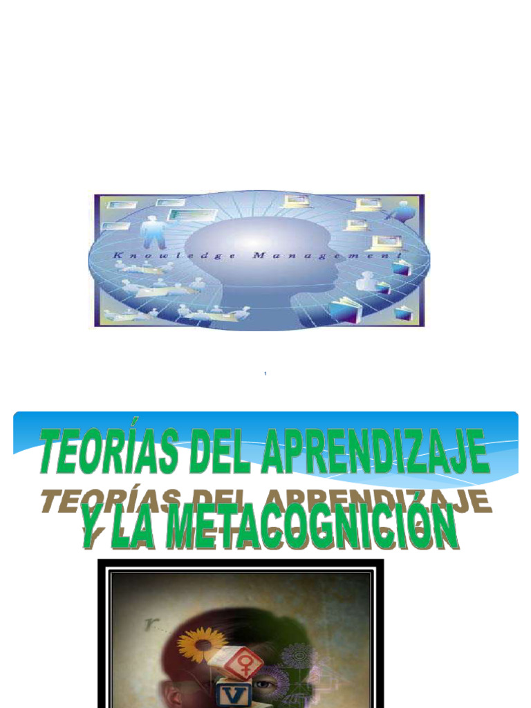 Teorías del Aprendizaje y su Impacto | PDF | Aprendizaje | Conocimiento