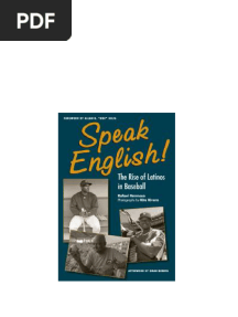 Speak English The Rise of Latinos in Baseball 1st Edition Rafael Hermoso instant download
