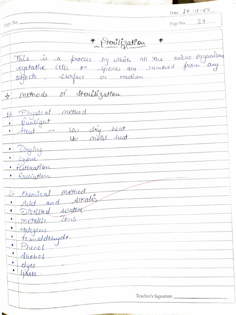 Sterilization And Disinfection Pdf