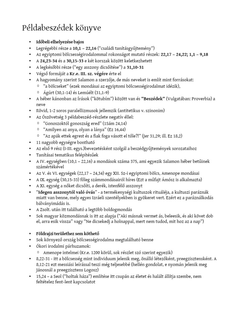 Peld Pred Enekek | PDF