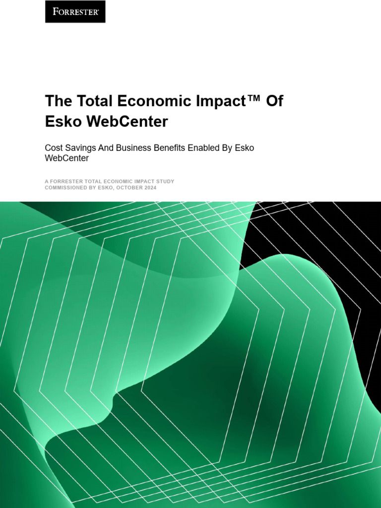 PDF TEI of Esko WebCenter Final Version 05.09.24 | PDF | Return On ...