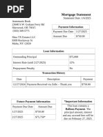 Rocket Mortgage 1098 Tax Statement Guide | PDF | Mortgage Loan | Loans