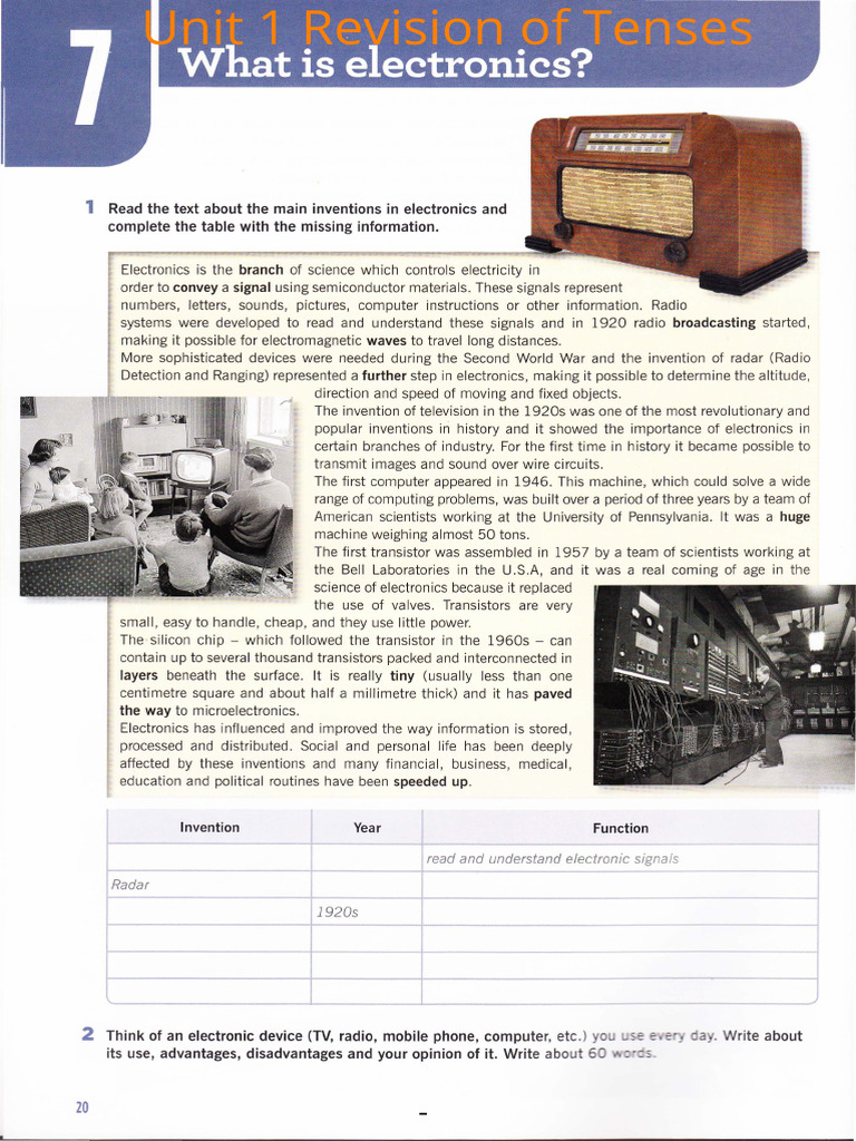Key Inventions in Electronics History | PDF | Electronics | Electronic ...