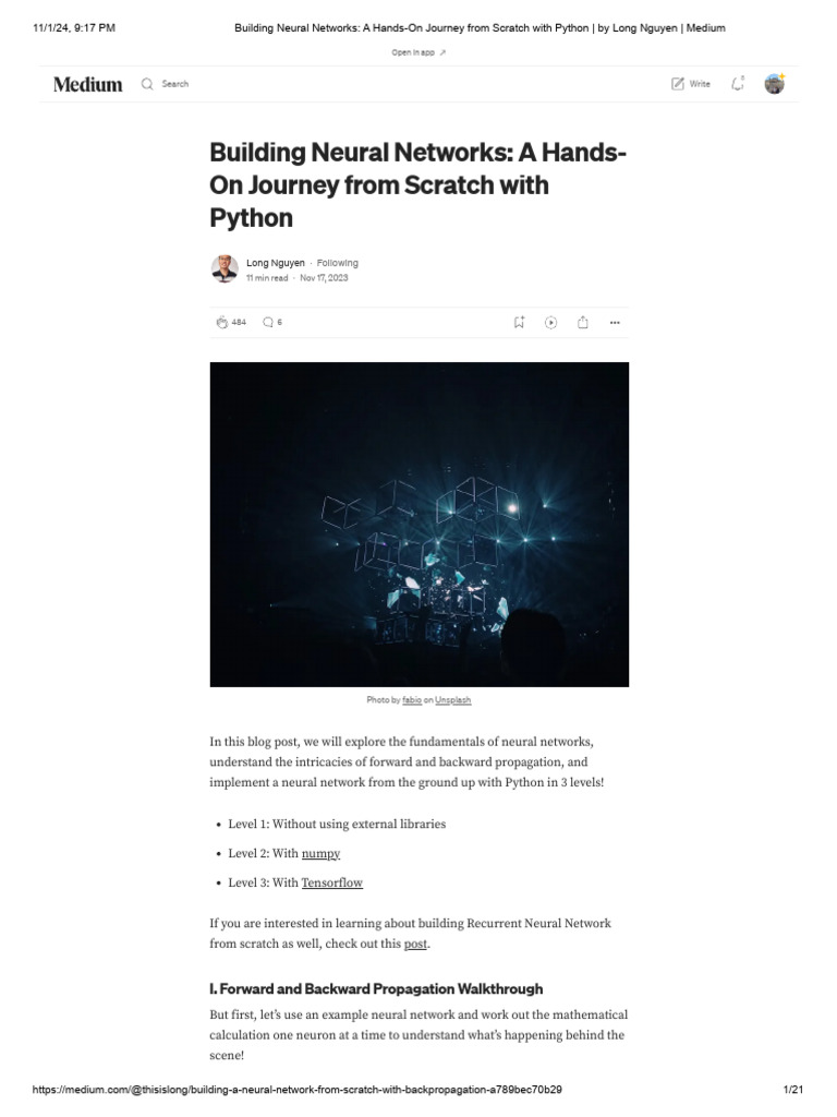 Building Neural Networks_ A Hands-On Journey from Scratch with Python ...