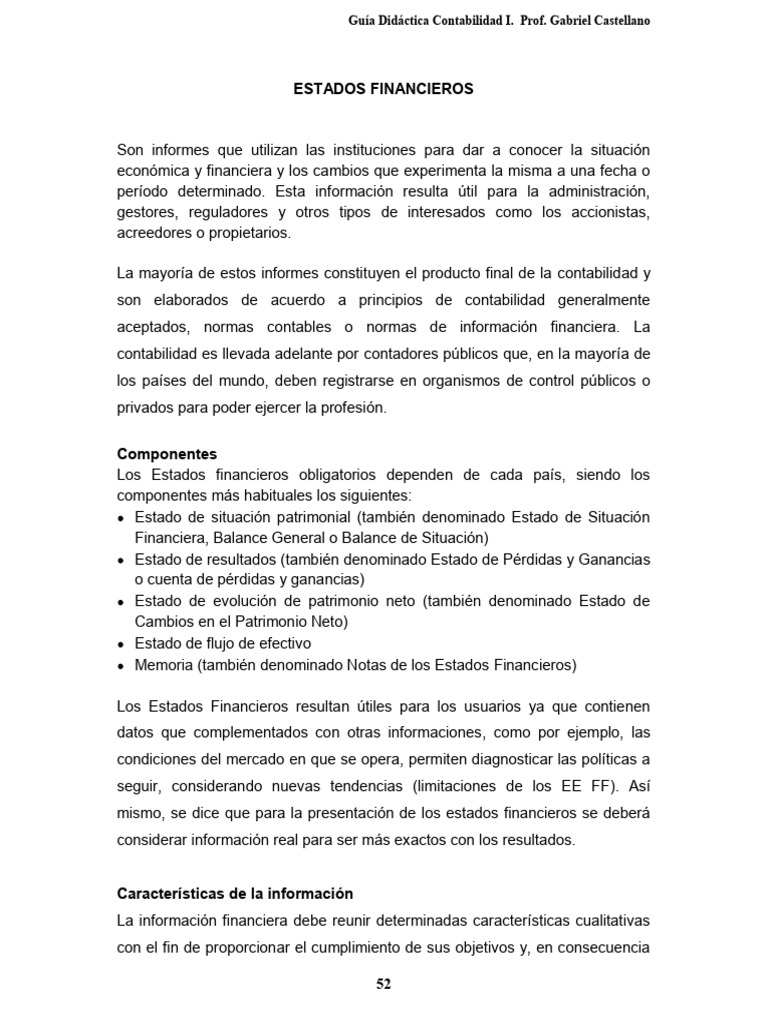 Estado de Resultados en Contabilidad | PDF | Estado financiero | Estado ...
