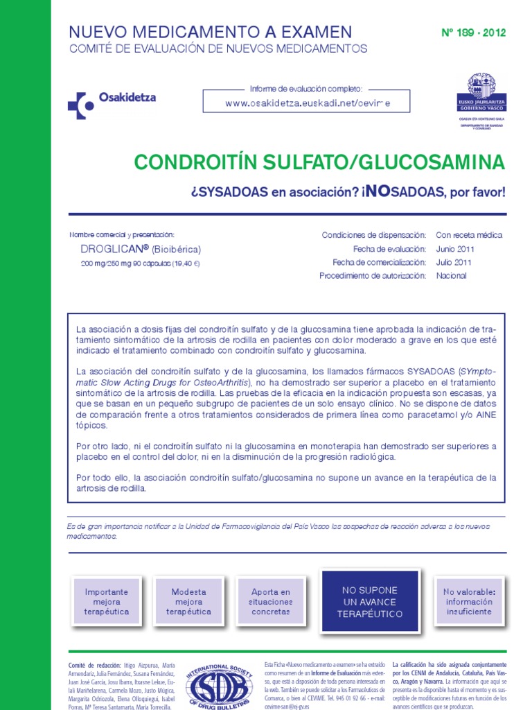 Condroitin Sulfato Glucosamina Ficha c