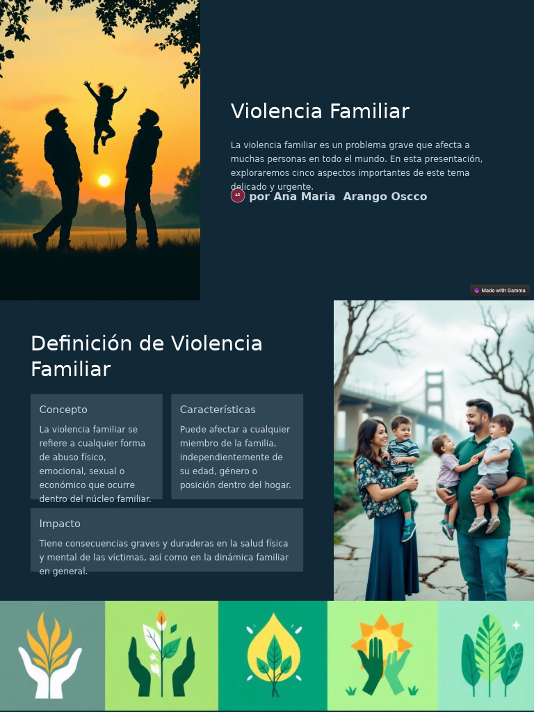Aspectos Clave de la Violencia Familiar | PDF | Violencia doméstica ...