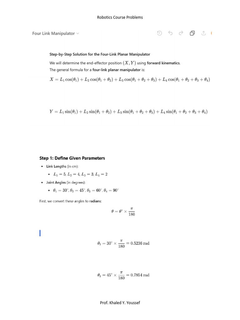 Problem 1 Extended - Solved | PDF