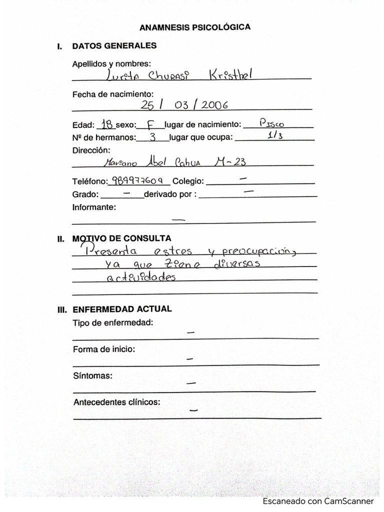 Anamnes Is | PDF