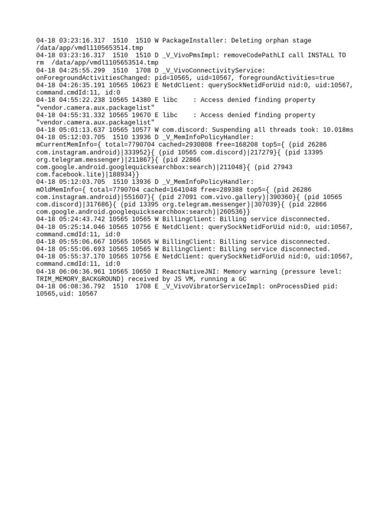 Log | PDF