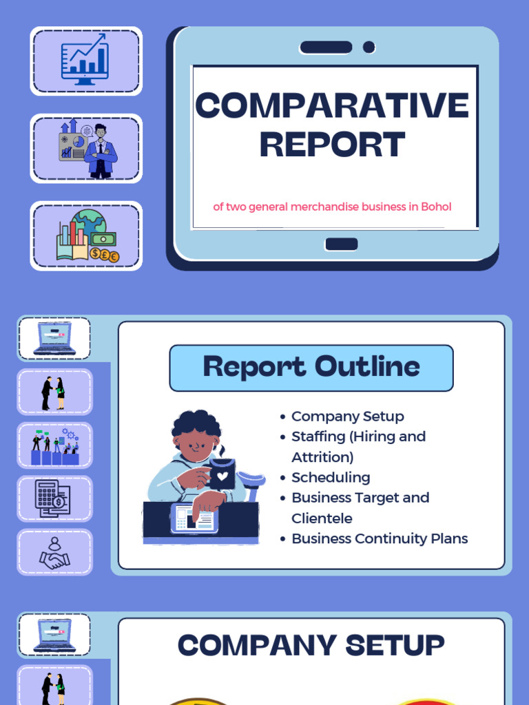 Comparative Report Between Two Merchandising Companies | PDF ...