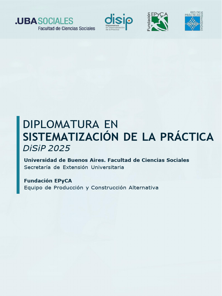 DiSiP-2025 Programa | PDF | America latina | Universidad