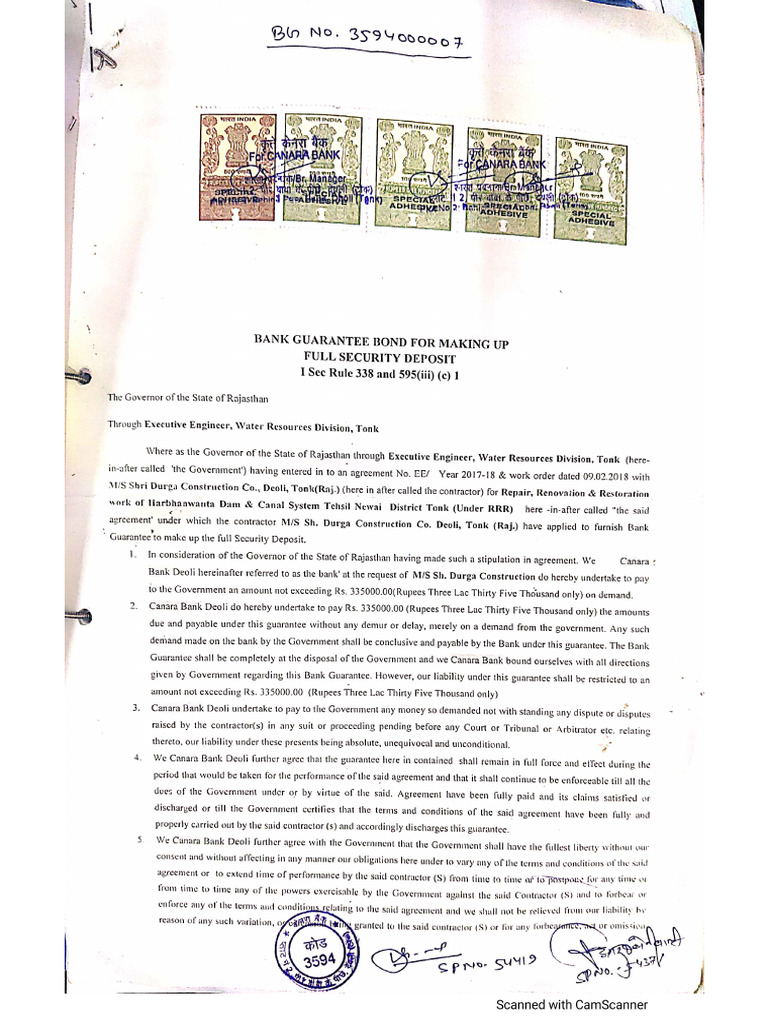 Bank Guarantee Format | PDF