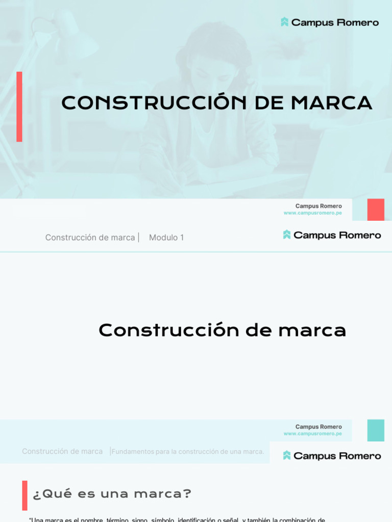 Modulo 1 Construccin de Marca | PDF | Marca | Marketing