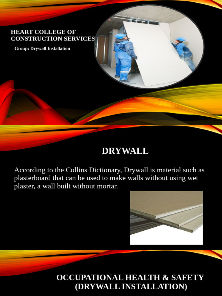 Drywall Installation Info | PDF | Drywall | Building Engineering