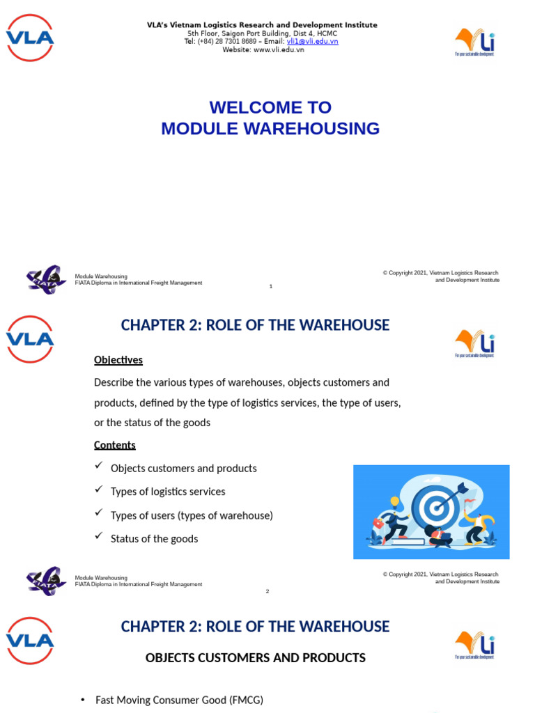 Chapter 2 - ROLE OF THE WAREHOUSE | PDF | Warehouse | Logistics