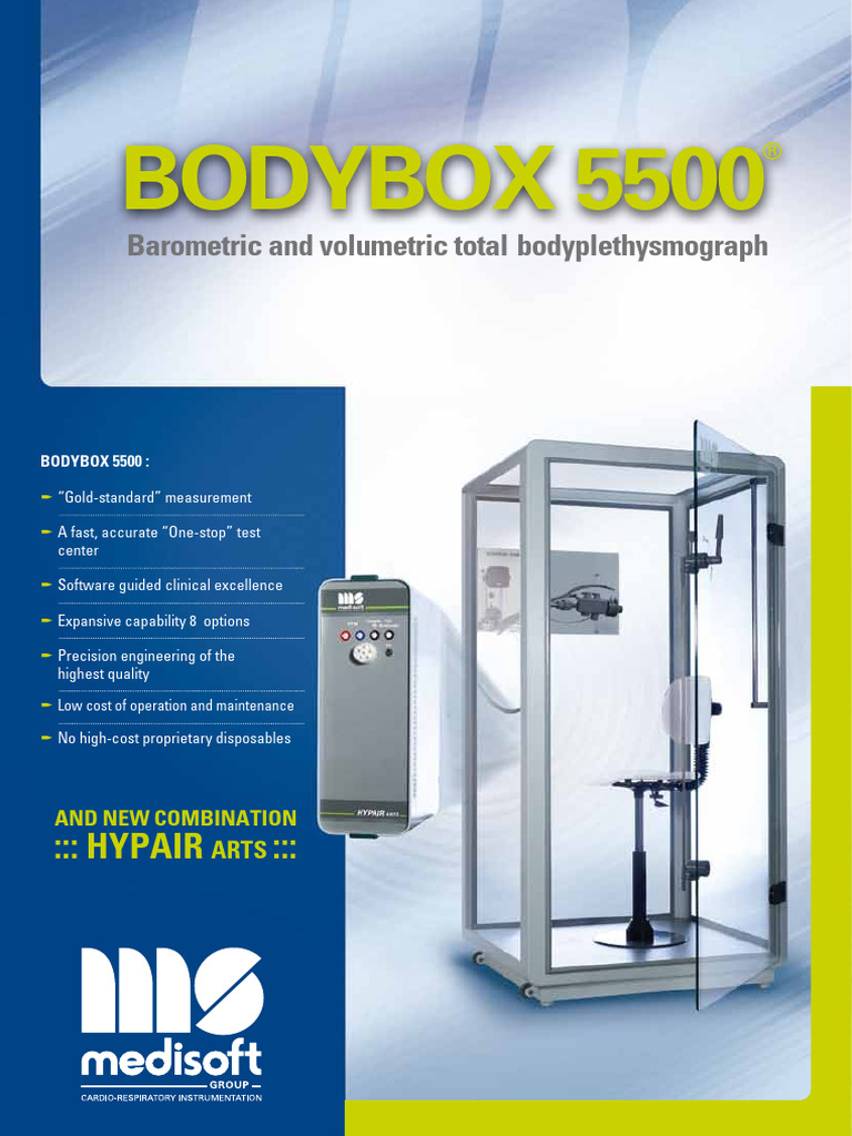 BodyBox 5500: Advanced Pulmonary Testing | PDF | Breathing | Exhalation