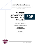 Desarrollo de Proyecto de Almacen de Viveres