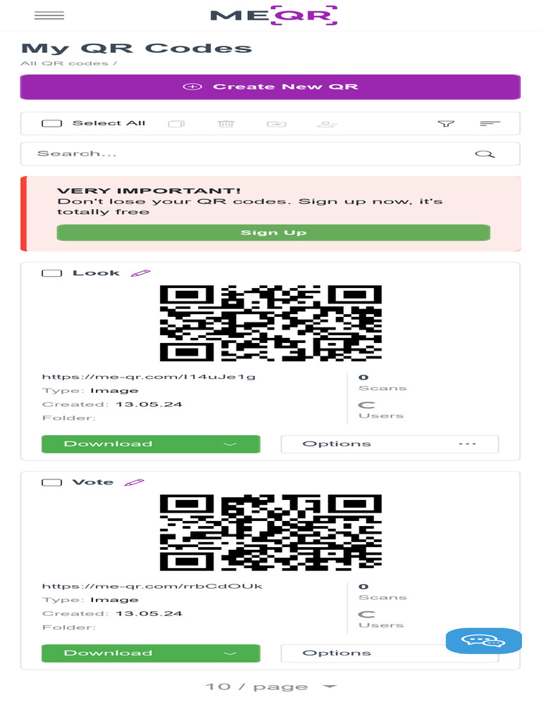 QR Code Management Overview | PDF