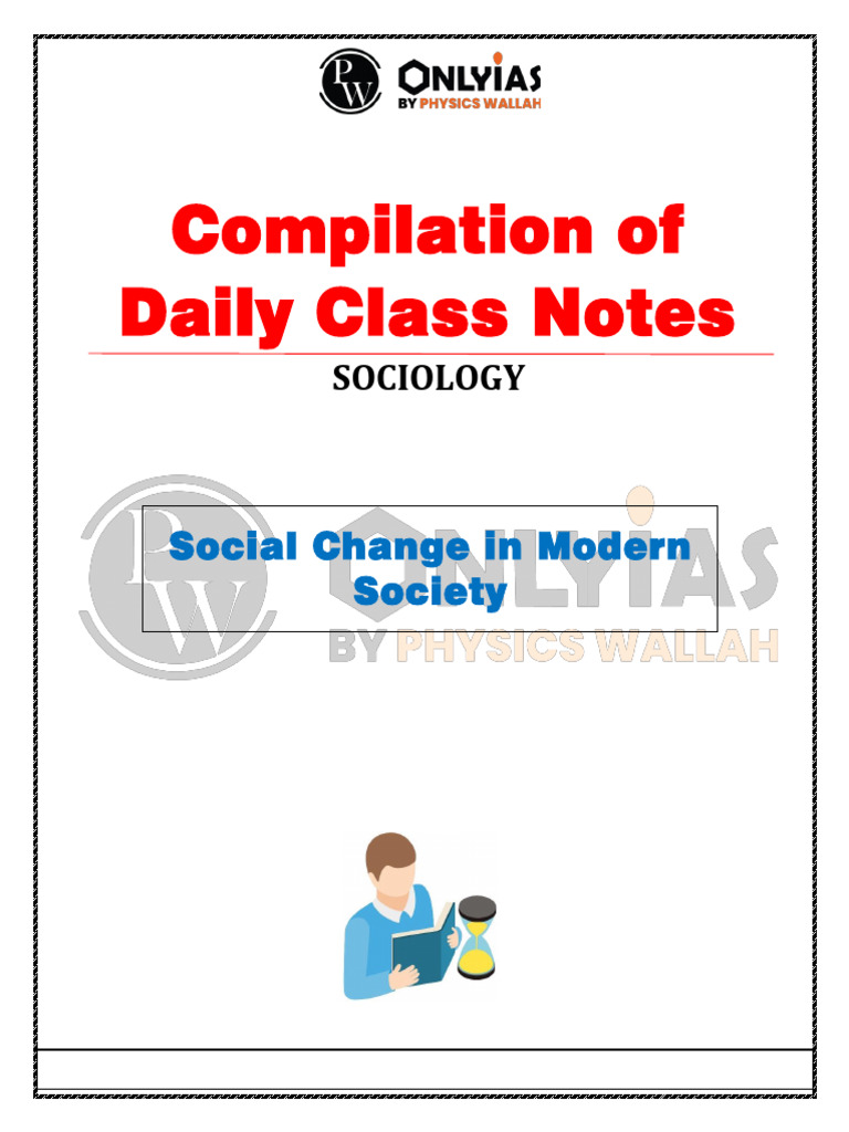 Social Change Theories in Sociology | PDF | Sociocultural Evolution ...