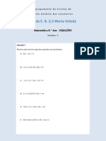 Equacoes Exercicios 5