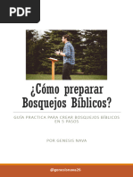 Bosquejos Biblicos para Predicar y Ensenar Gratis | PDF | Jesús | Sermón
