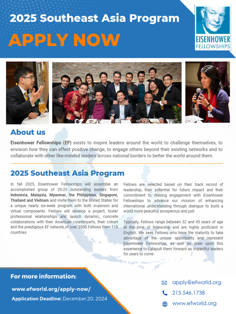2025 Southeast Asia Leadership Program | PDF