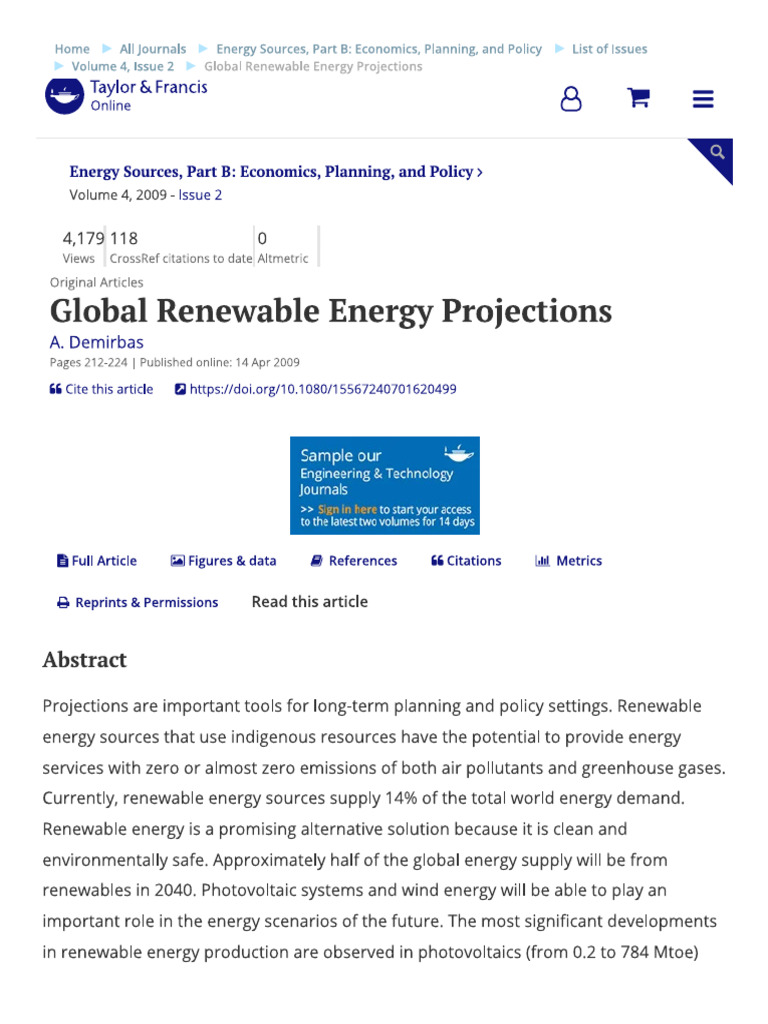 RENEWABLE ENERGY PROJECTIONS 2030 visual data 6