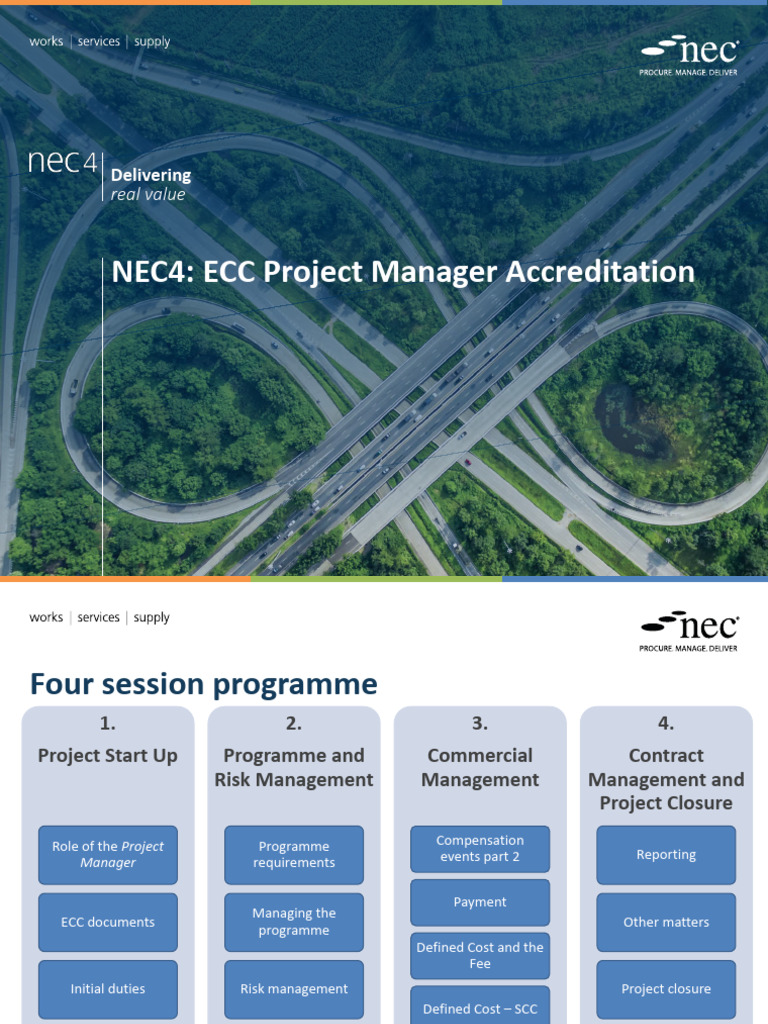 NEC4 Programme and Risk Management Guide | PDF | Business