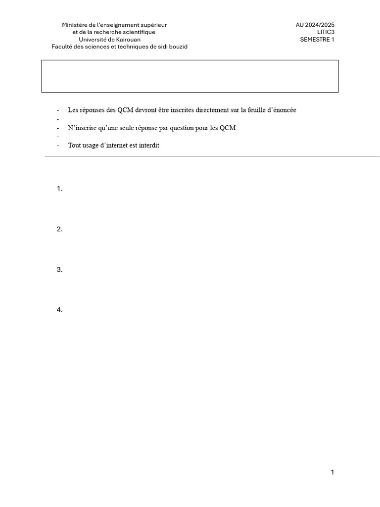 Examen sur le Cloud Computing 2024 | PDF | Cloud computing | Pare-feu ...